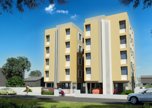 Modern residential apartments